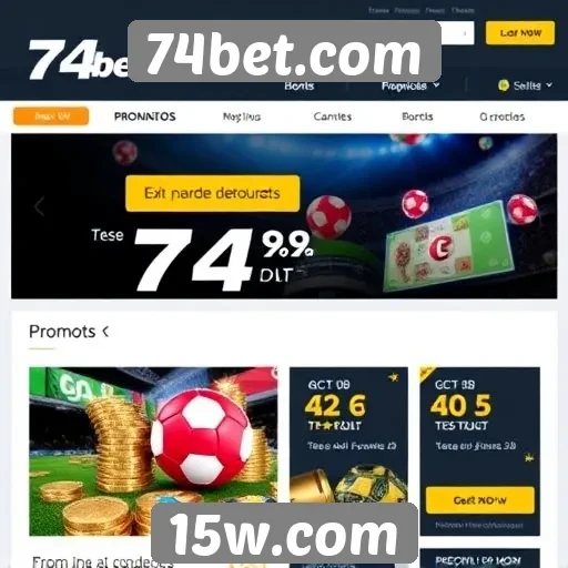 Impacto das promoções de 74bet.com na experiência do jogador