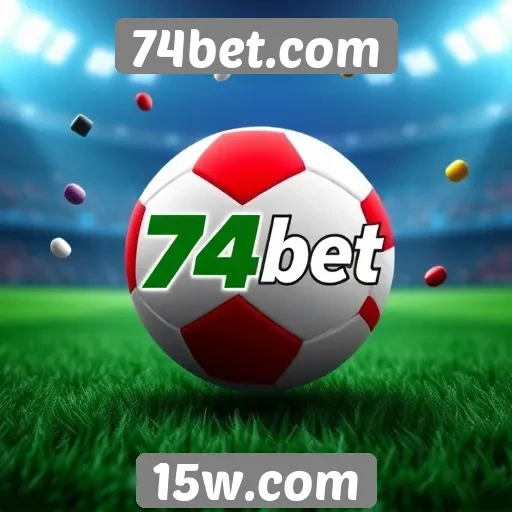 Variedade de jogos disponíveis no site 74bet.com